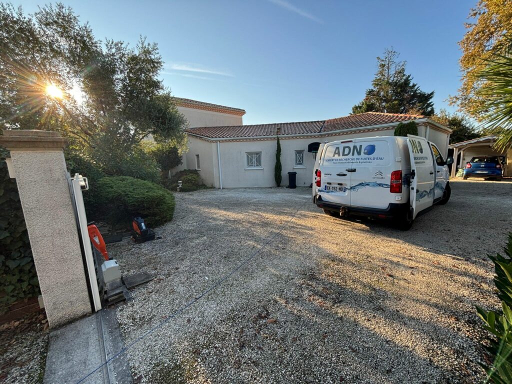 Intervention recherche de fuite - Mérignac