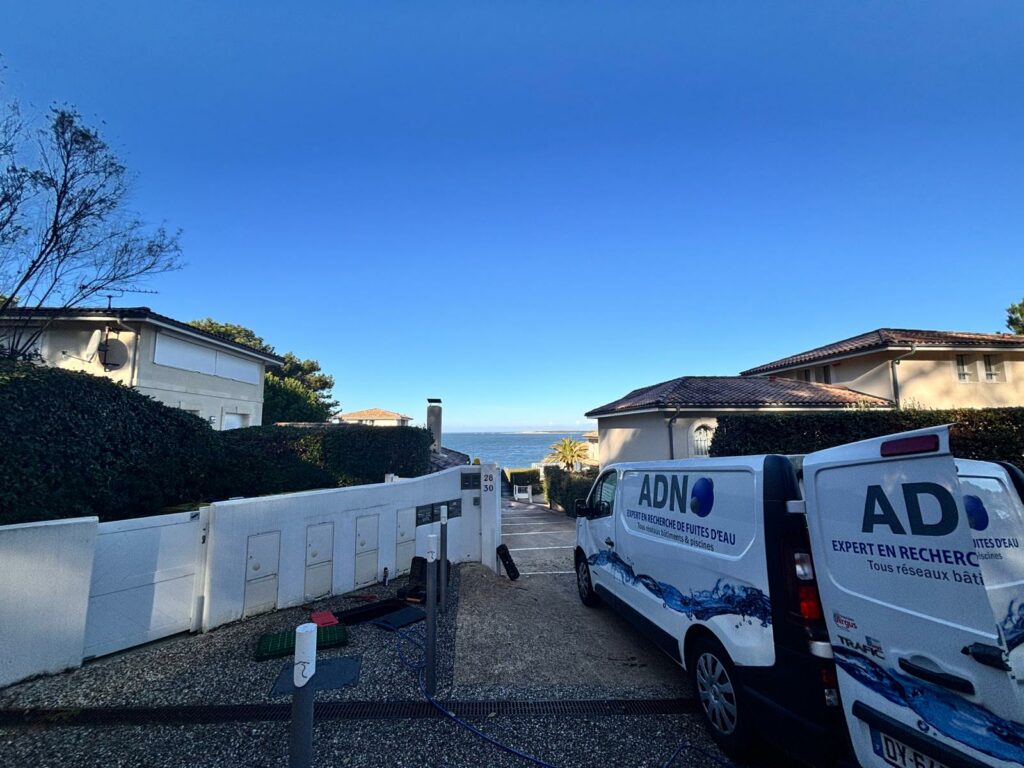 recherche de fuite - pyla sur mer - surconsommation