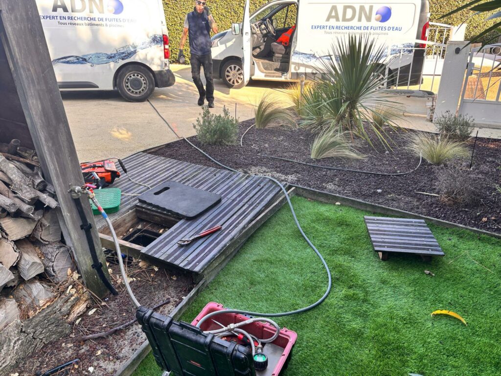 recherche de fuite - pyla sur mer - surconsommation