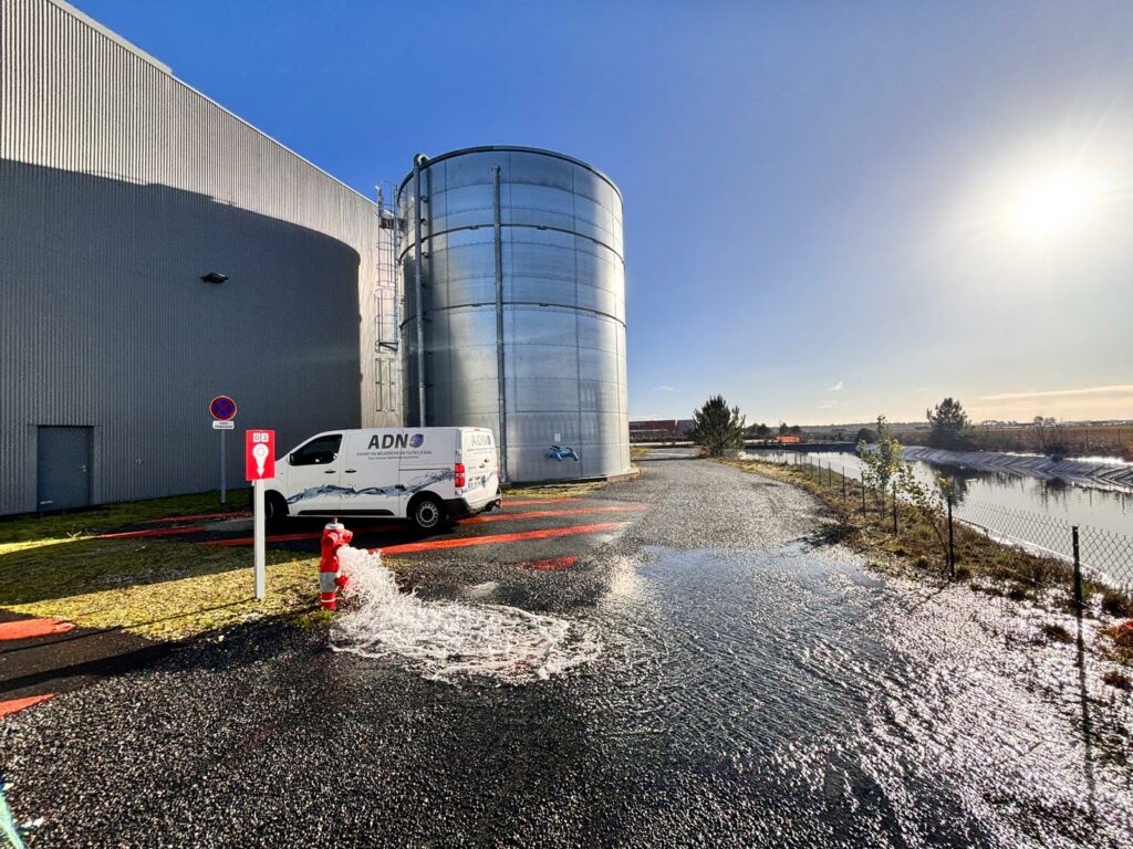 recherche de fuite - réseau d'incendie - adn recherche de fuite