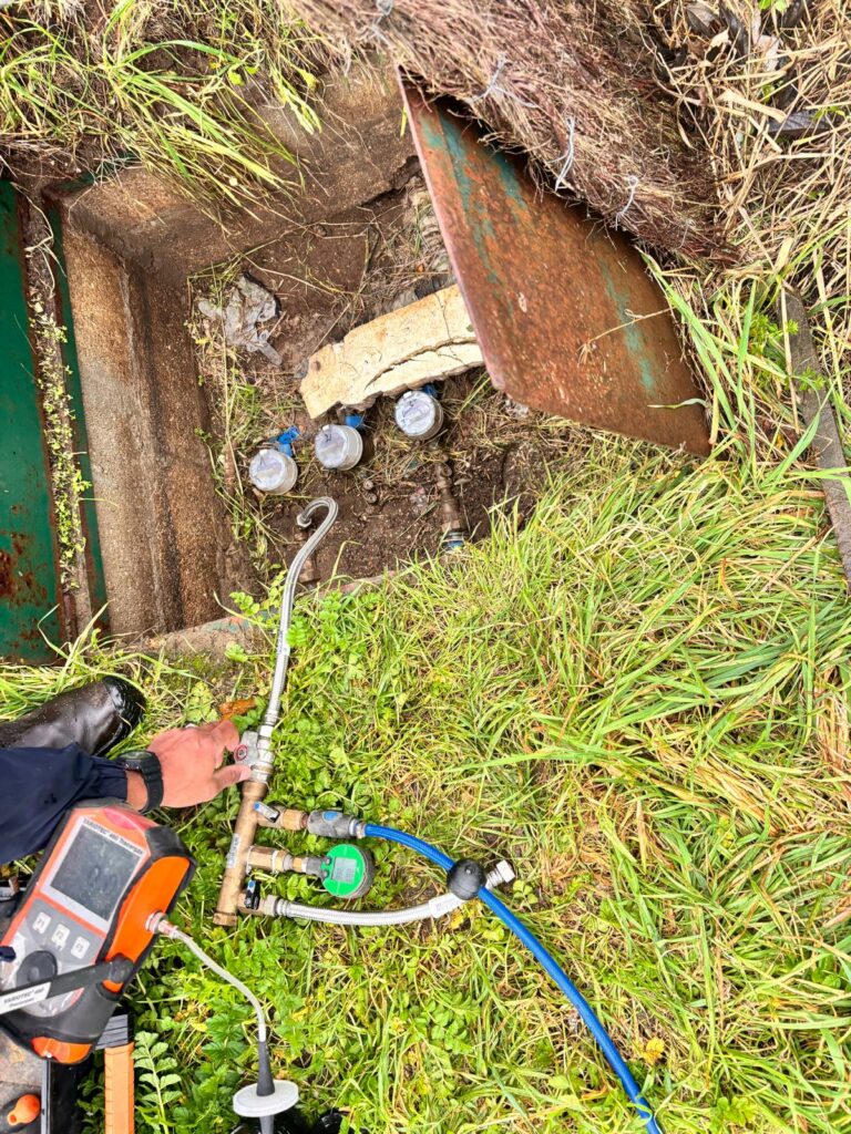 recherche de fuite - domaine viticole - adn online