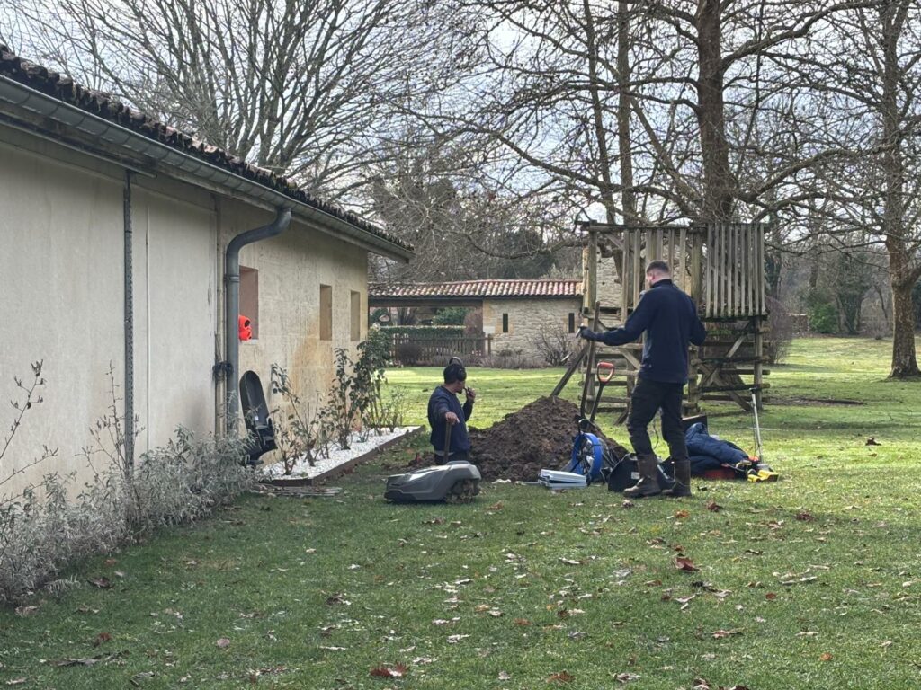 Recherche de fuite d’eau sur un grand domaine – La Brède