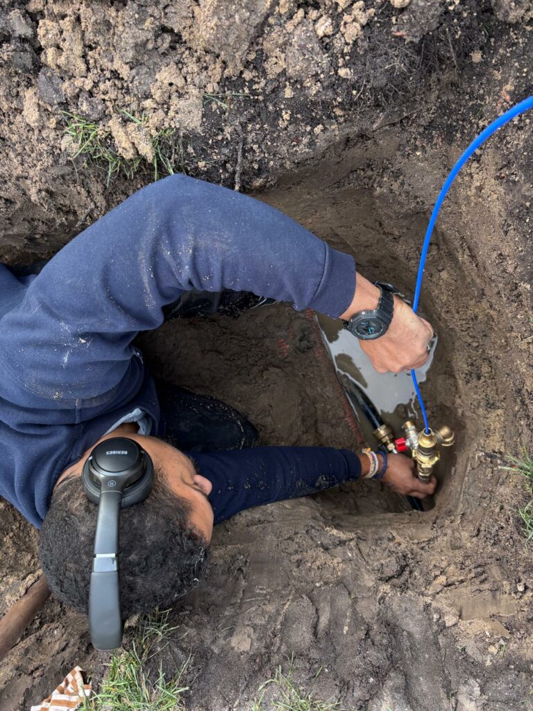 Recherche de fuite d’eau sur un grand domaine – La Brède