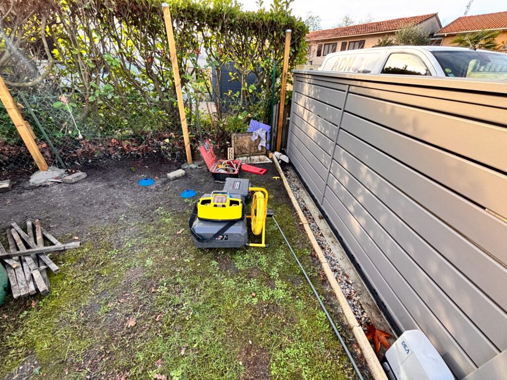 recherche de fuite - jardin - merignac