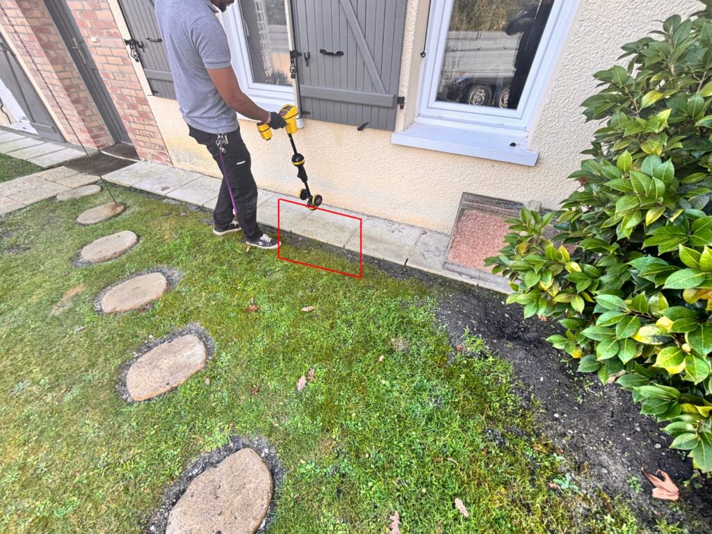 recherche de fuite - jardin - merignac