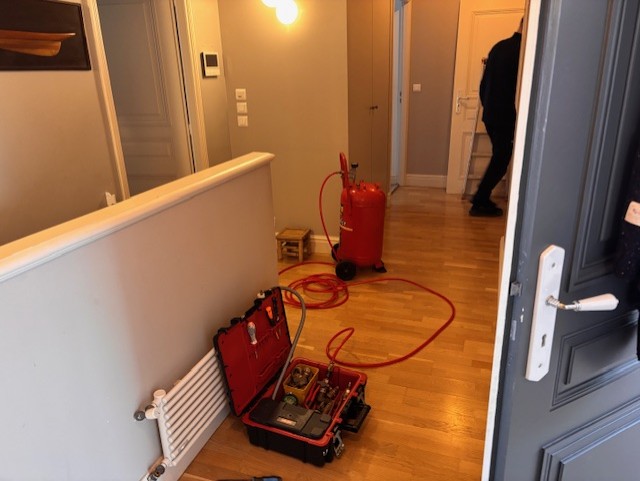 Recherche de fuite - chauffage central -Bordeaux