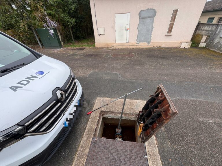 recherche de fuite - réseau enterré communal - adn online - gironde