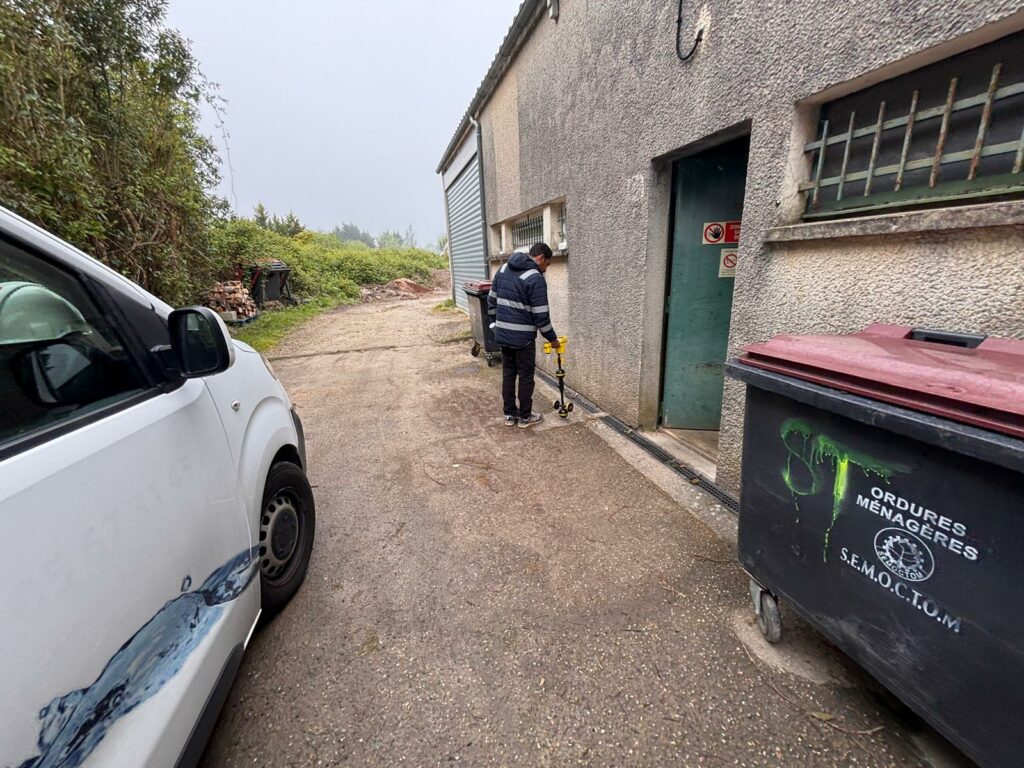 recherche de fuite - réseau enterré communal - adn online - gironde