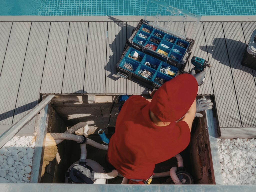 local technique - adn online - recherche fuite piscine