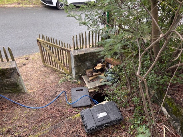 Malette pression pour injection de gaz traceur dans le réseau AEP pour recherche de fuite invisible sur le bassin d'Arcachon